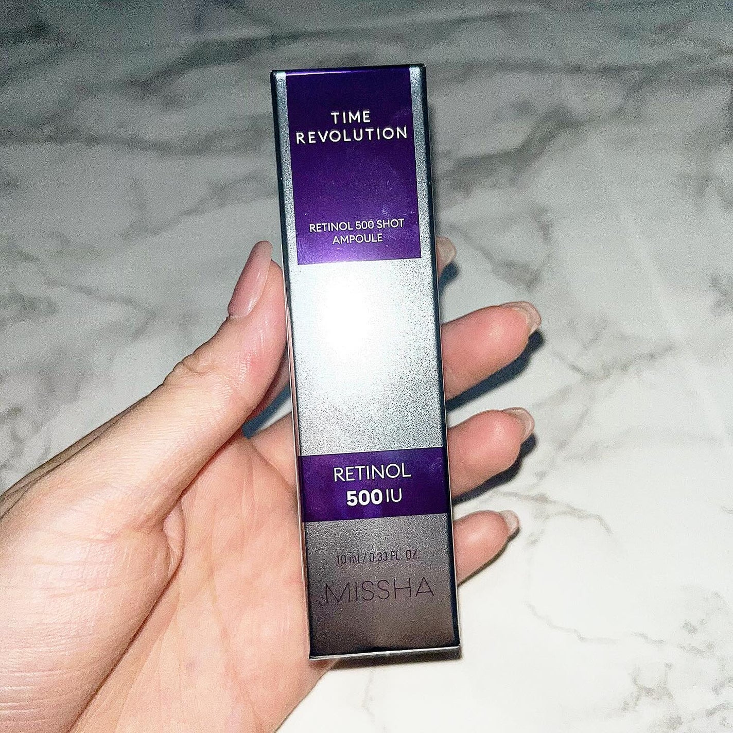 ミシャ タイムレボリューション レチ500ショット美容液/MISSHA/美容液を使ったクチコミ(2枚目)