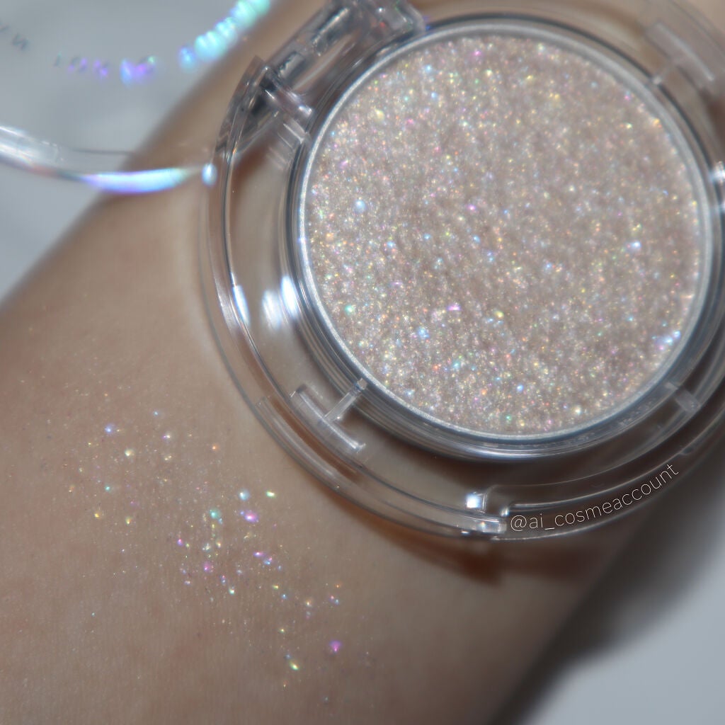 マルチグリッターカラー/ENBAN TOKYO/単色アイシャドウを使ったクチコミ(3枚目)