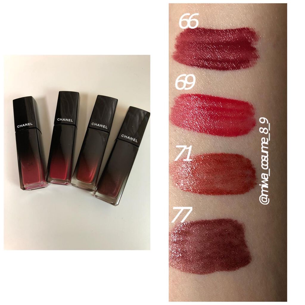 ルージュ アリュール ラック/CHANEL/口紅を使ったクチコミ(2枚目)