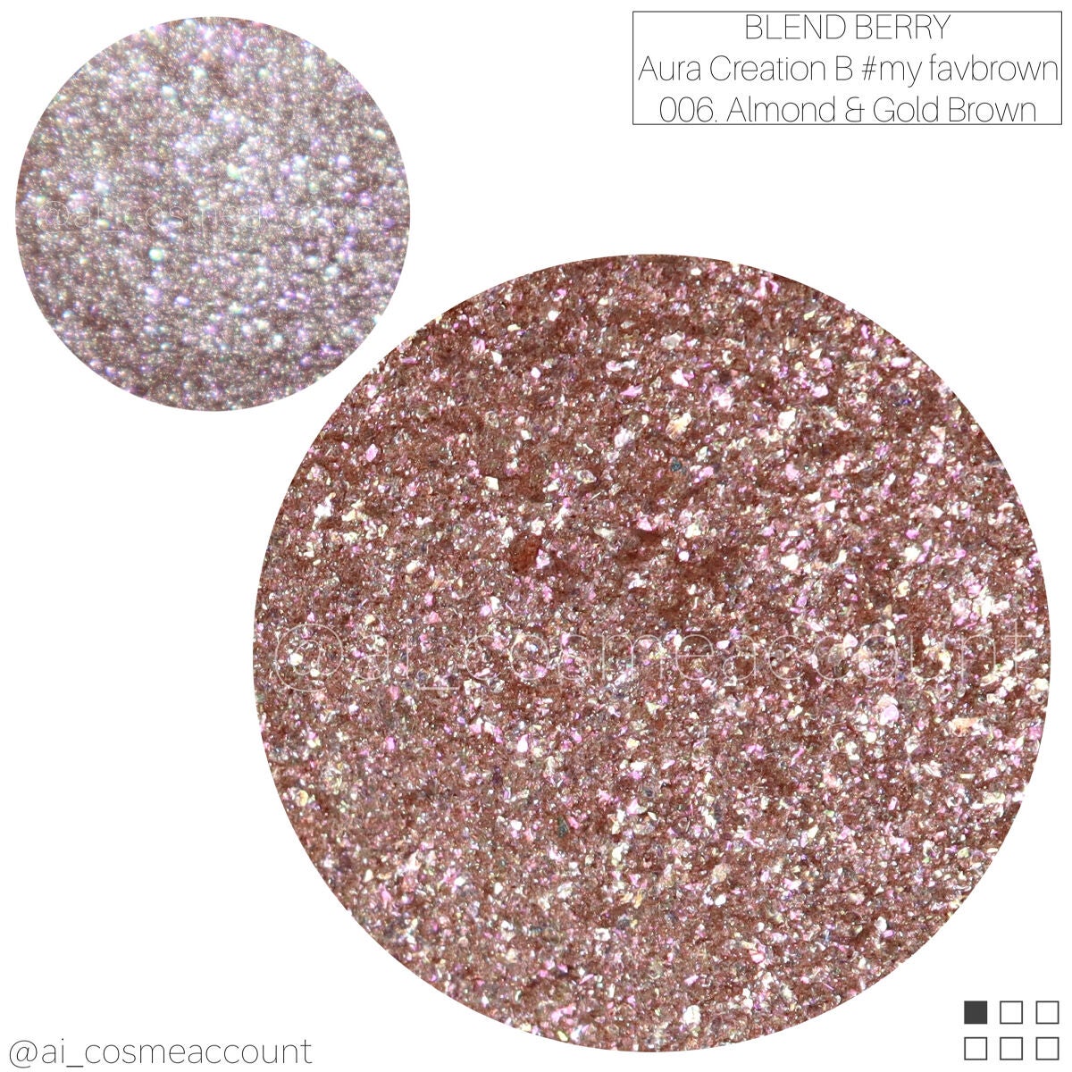 オーラクリエイション/BLEND BERRY/アイシャドウパレットを使ったクチコミ(2枚目)