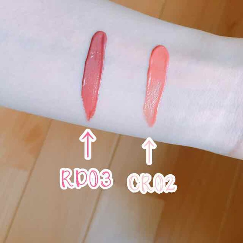 アピュー ウォーターライト ティント/A’pieu/リップティントを使ったクチコミ（2枚目）