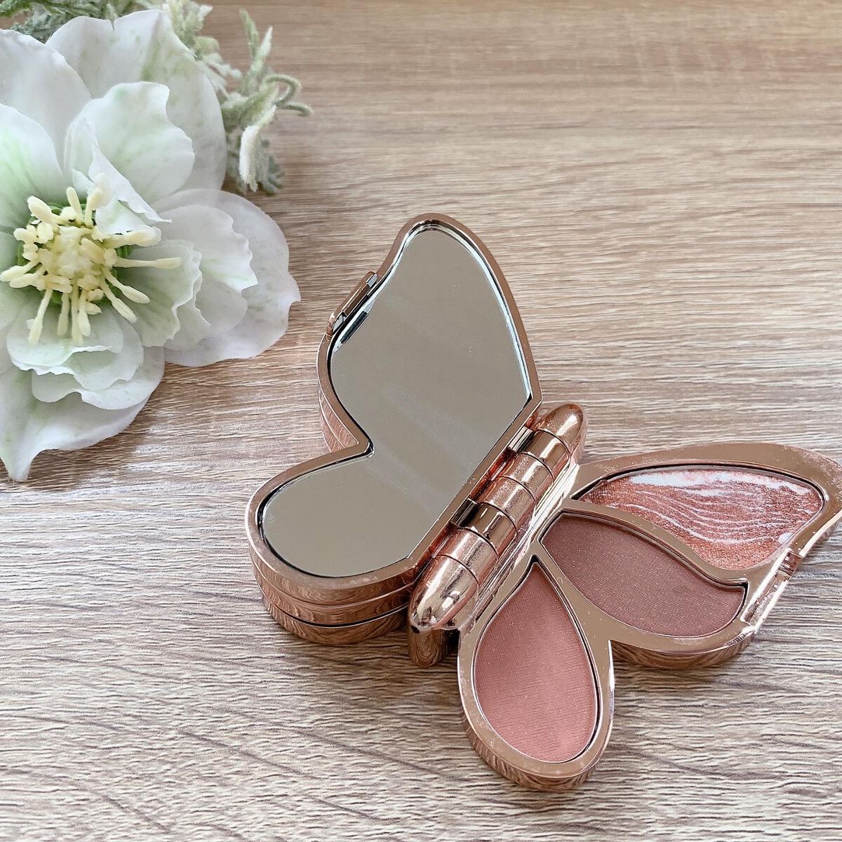 バタフライアイシャドウパレット/AGAG/アイシャドウパレットを使ったクチコミ(6枚目)