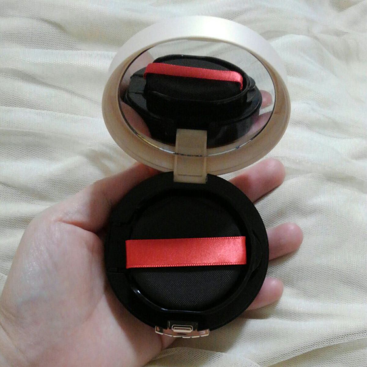 ドラマティッククッションジェリー/マキアージュ/クッションファンデーションを使ったクチコミ（2枚目）