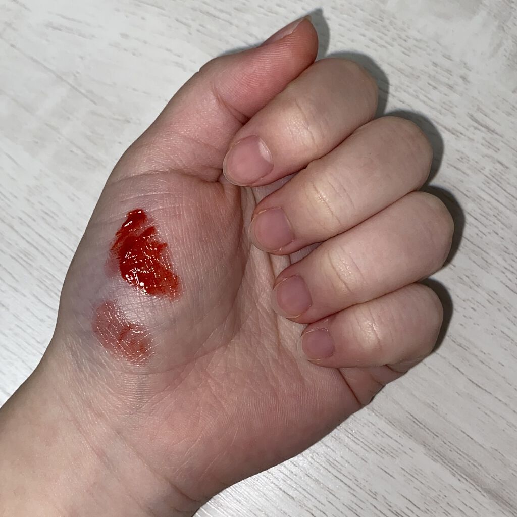 グラスティングウォーターティント/rom&nd/リップティントを使ったクチコミ（3枚目）