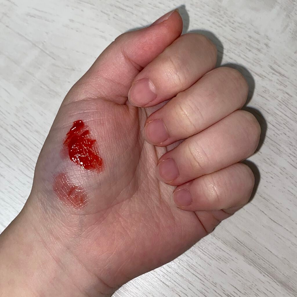 グラスティングウォーターティント/rom&nd/リップティントを使ったクチコミ(3枚目)