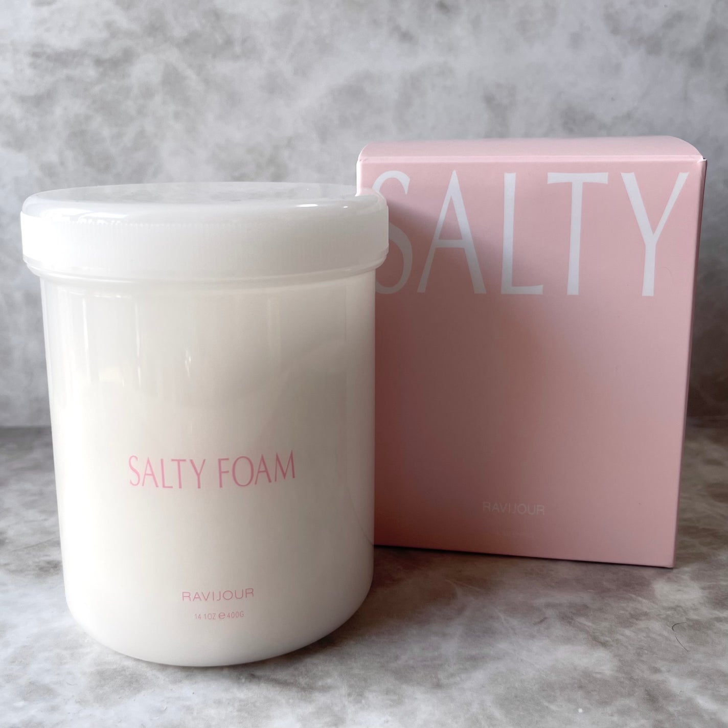 SALTY FOAM by MINAMO/RAVIJOUR/ボディスクラブを使ったクチコミ(7枚目)