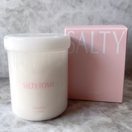 SALTY FOAM by MINAMO/RAVIJOUR/ボディスクラブを使ったクチコミ(7枚目)