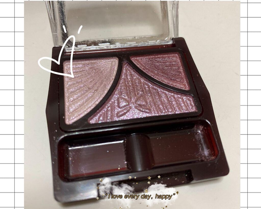 ジューシーピュアアイズ/キャンメイク/アイシャドウパレットを使ったクチコミ(3枚目)