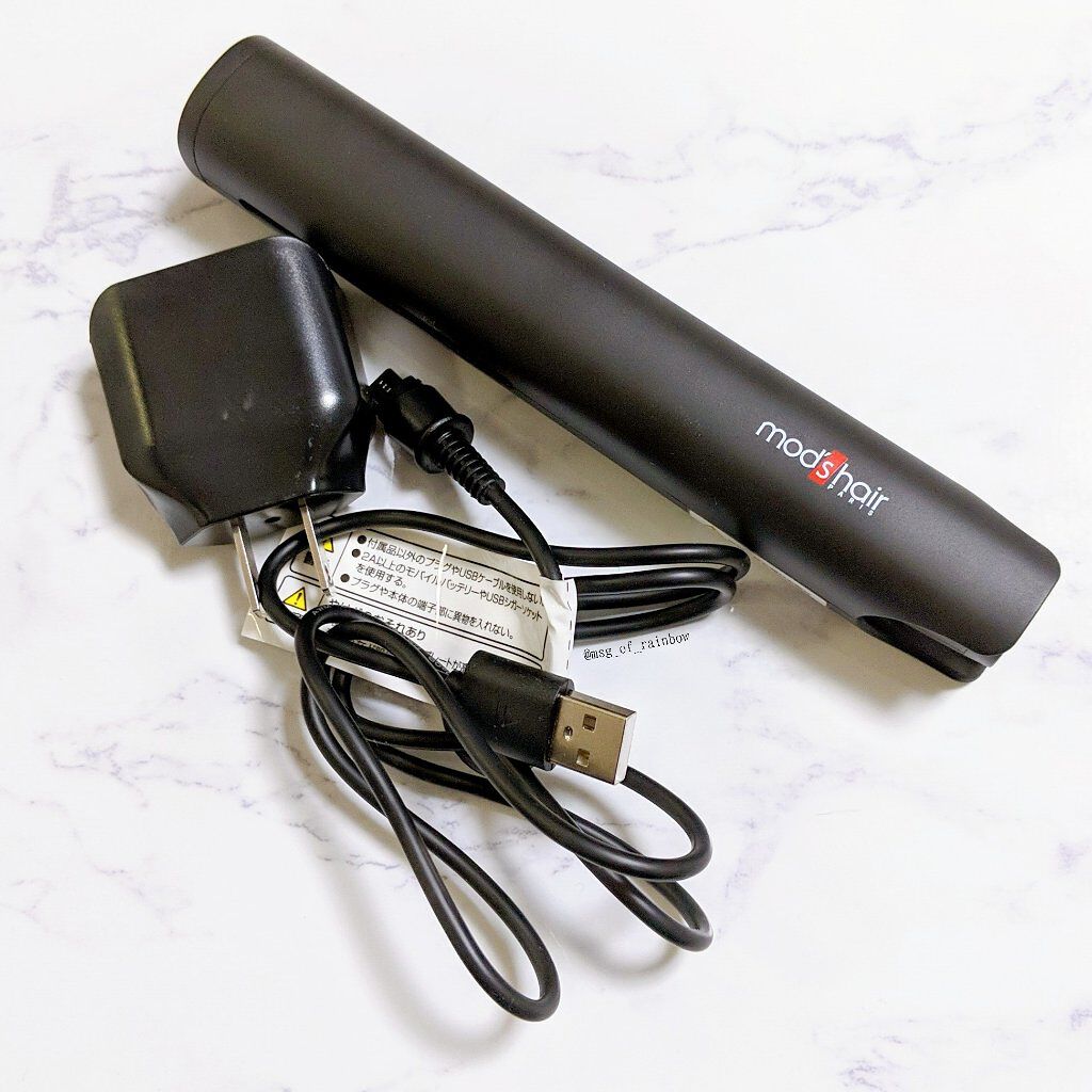 スタイリッシュ モバイルヘアアイロンプラス MHS-1240-K/mod's hair/ストレートアイロンを使ったクチコミ（2枚目）