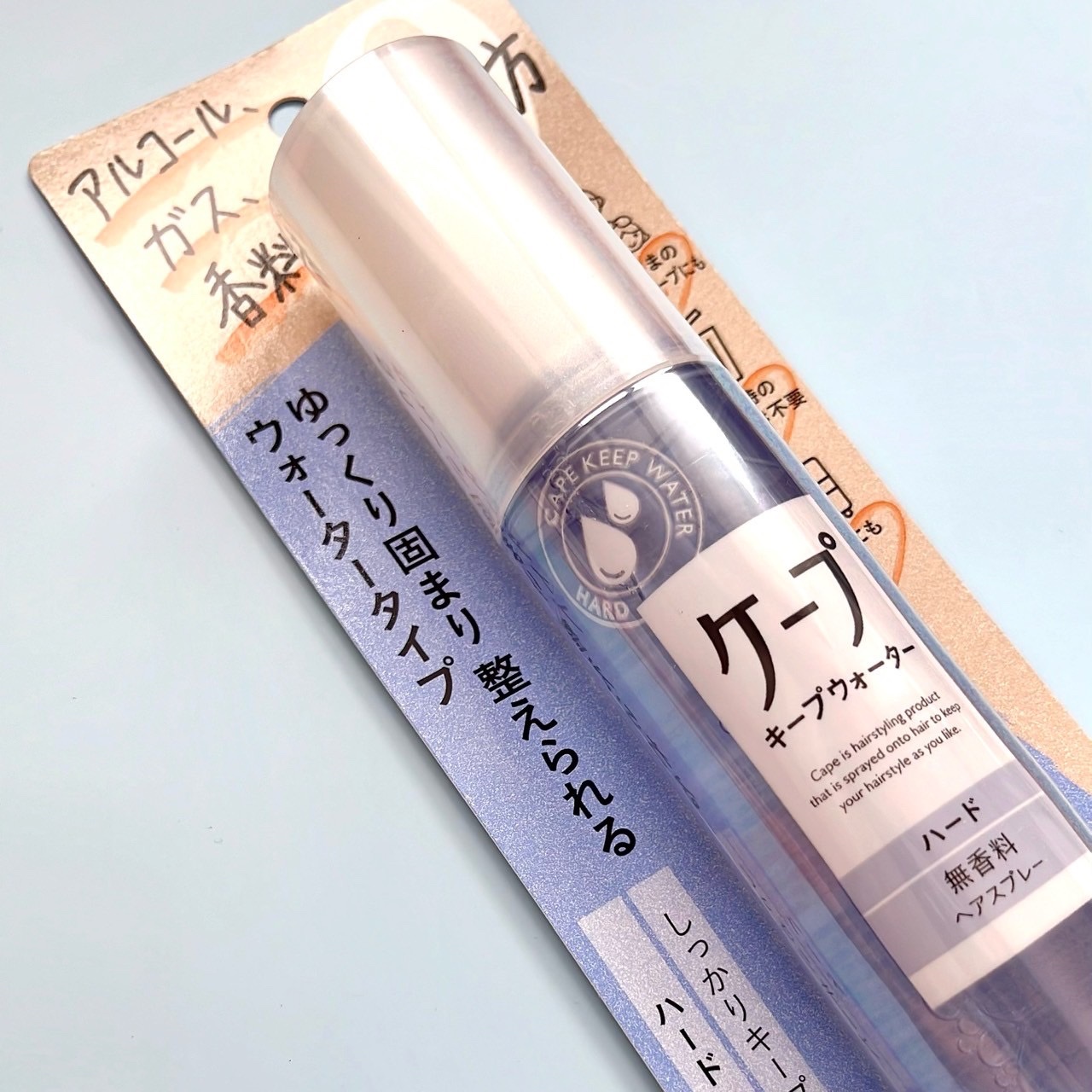 ケープ キープウォーター ハード <無香料>/ケープ/ヘアスプレーを使ったクチコミ（3枚目）