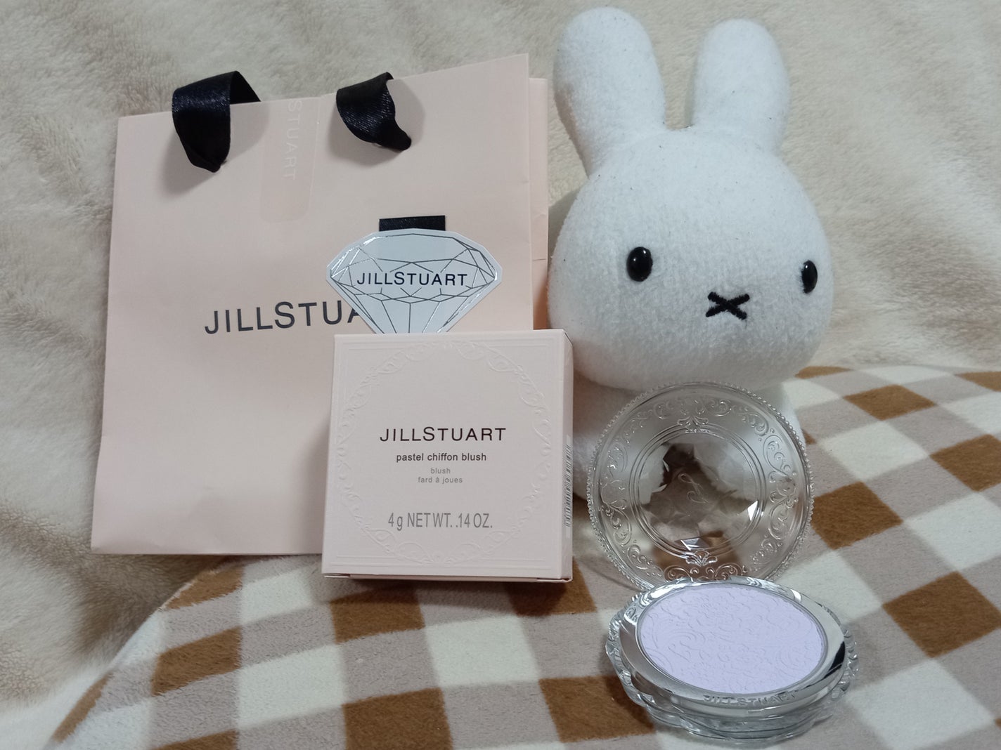 パステルシフォン ブラッシュ/JILL STUART/パウダーチークを使ったクチコミ(5枚目)