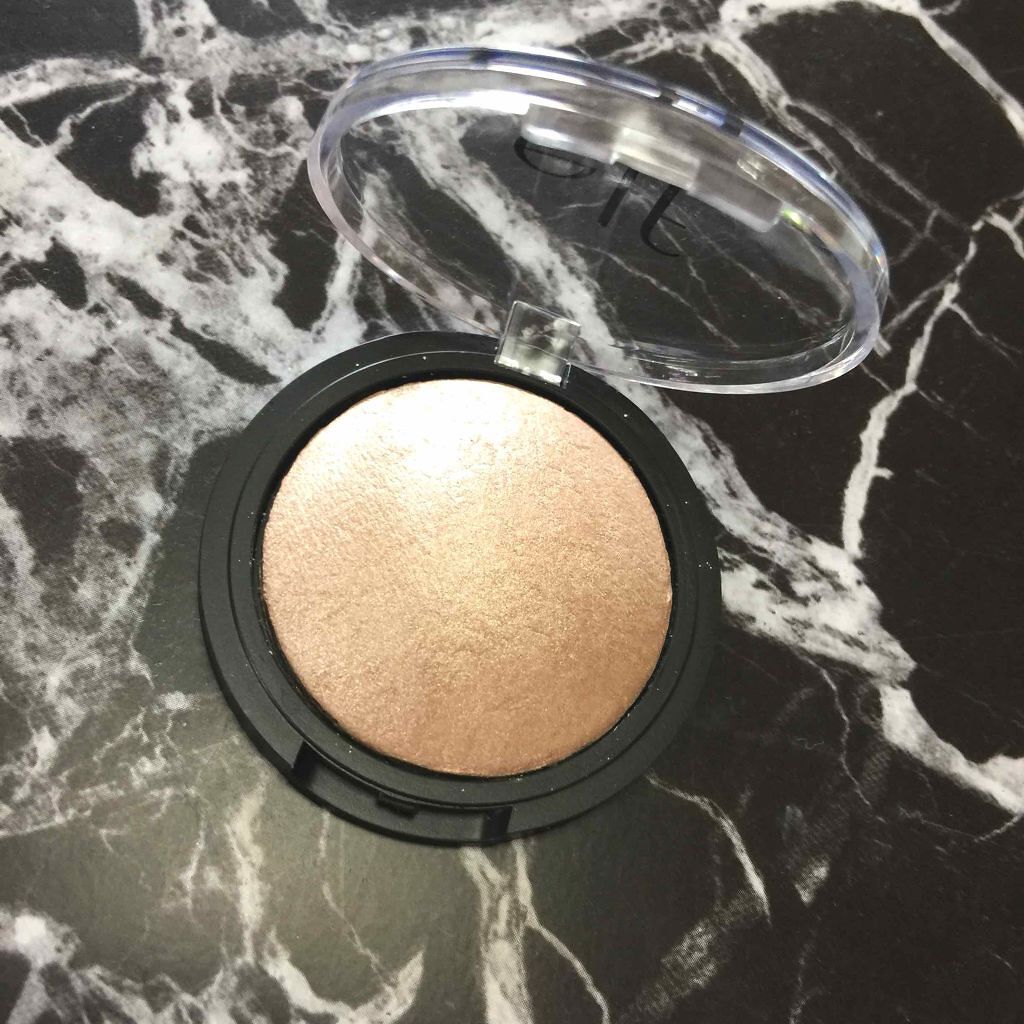 ベイクドハイライター/e.l.f. Cosmetics/パウダーハイライトを使ったクチコミ(2枚目)