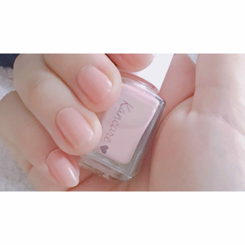 カンコレネイルカラー/DAISO/マニキュアを使ったクチコミ（2枚目）