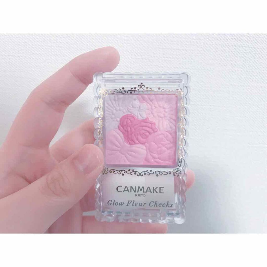 グロウフルールチークス/キャンメイク/パウダーチークを使ったクチコミ(1枚目)