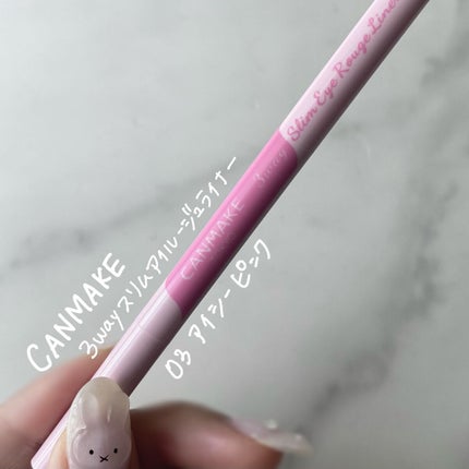 3wayスリムアイルージュライナー/キャンメイク/リキッドアイライナーを使ったクチコミ(2枚目)