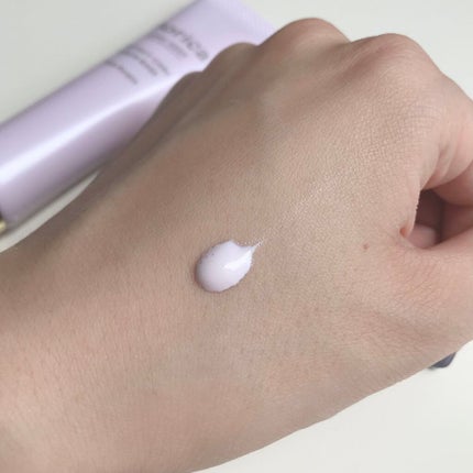 くずれ防止 美容液ケアベース ミルクパープル SPF30 PA++/Borica/化粧下地を使ったクチコミ(3枚目)