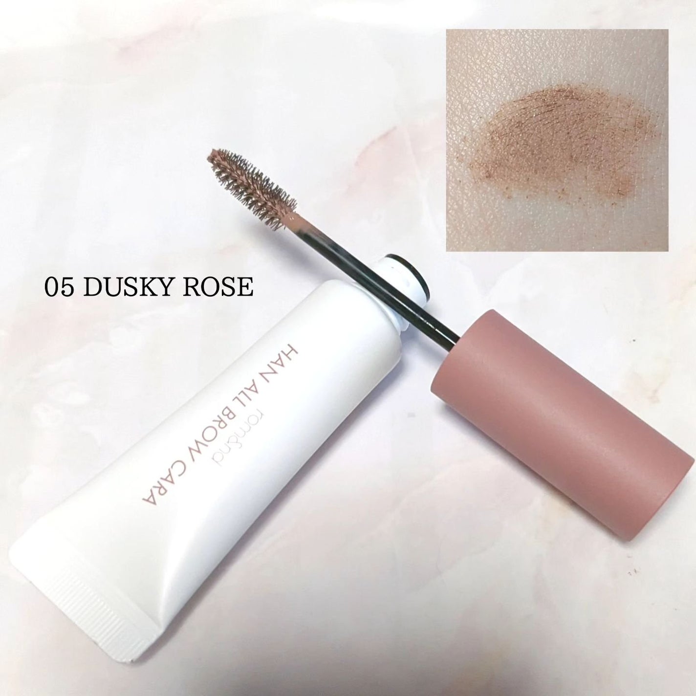 ハンオールブロウカラ/rom&nd/眉マスカラを使ったクチコミ(2枚目)