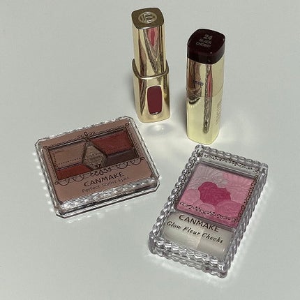 グロウフルールチークス/キャンメイク/パウダーチークを使ったクチコミ(1枚目)