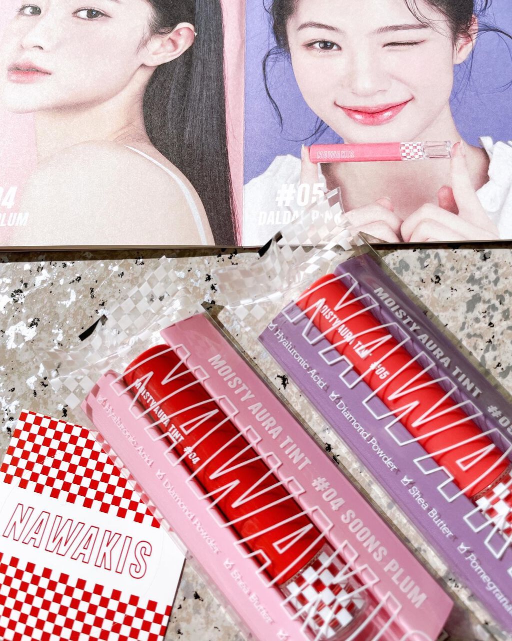 NAWAKIS MOISTY AURA TINT/NAWAKIS/口紅を使ったクチコミ(2枚目)