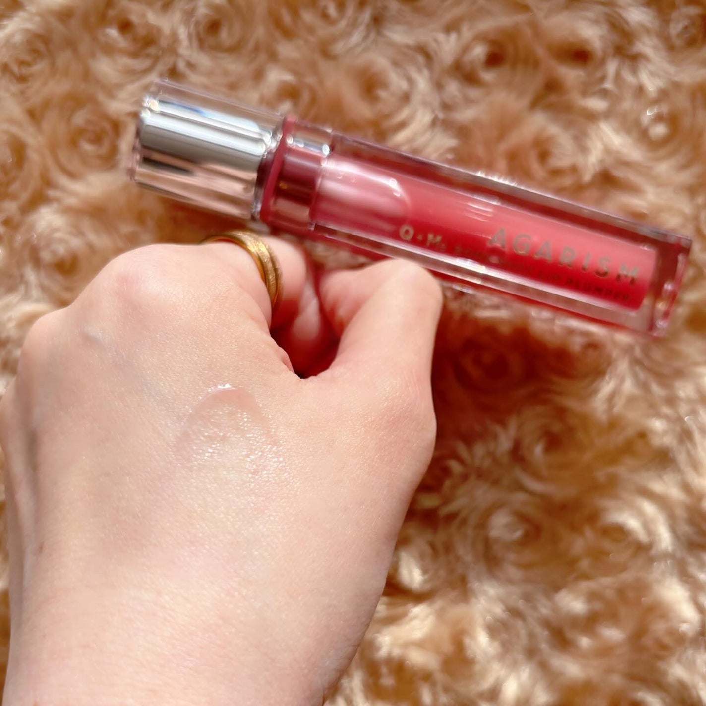 Q+Me ボムショットリッププランパー+/AGARISM/リッププランパーを使ったクチコミ(3枚目)