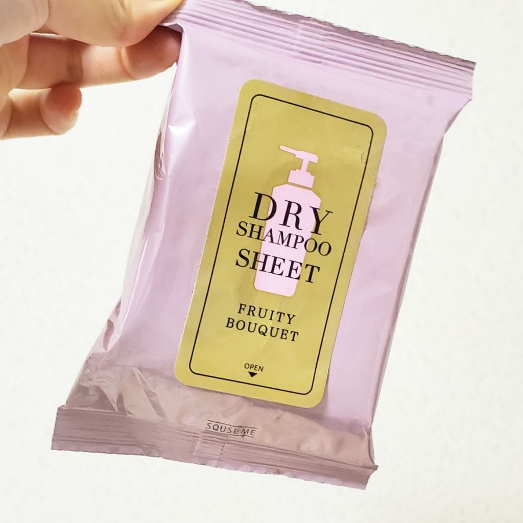 ドライシャンプーシート/スキューズミー/ボディシートを使ったクチコミ(2枚目)