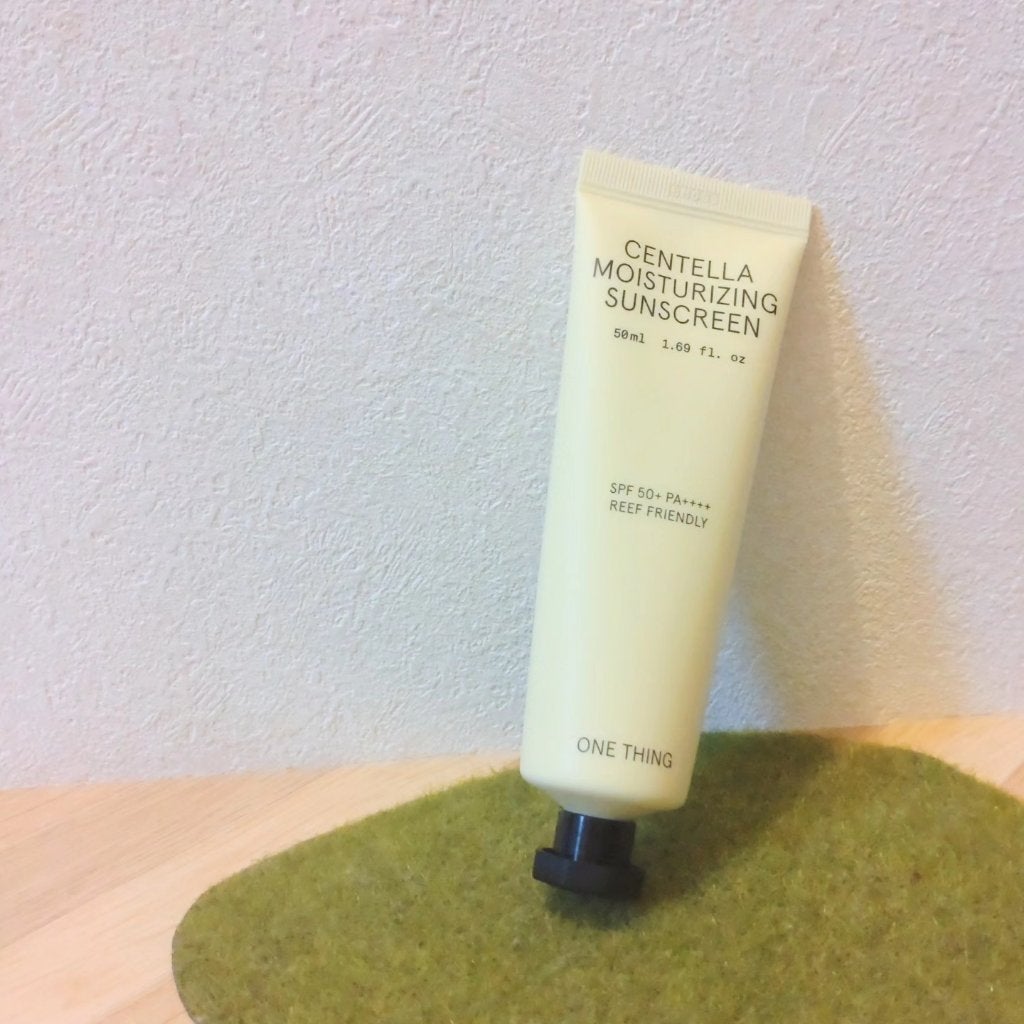 ツボクサ日焼け止め/ONE THING/日焼け止めクリームを使ったクチコミ(1枚目)
