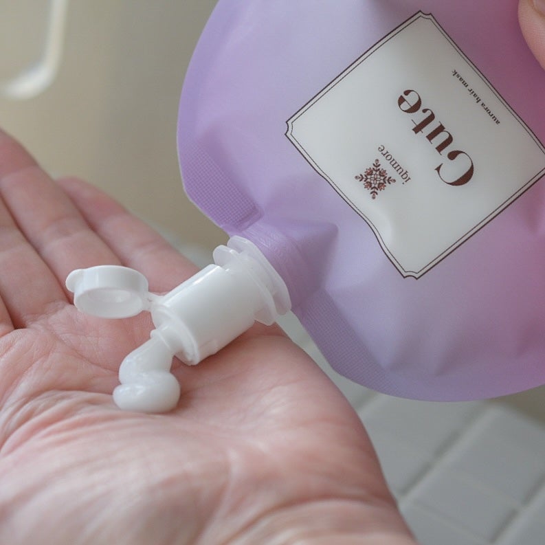 イクモアキュートオーロラヘアマスク/iqumore/ヘアマスク・ヘアパックを使ったクチコミ(2枚目)