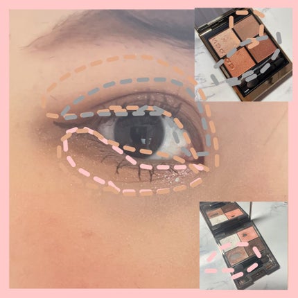 ペタルピュアアイズ/LUNASOL/アイシャドウパレットを使ったクチコミ(2枚目)