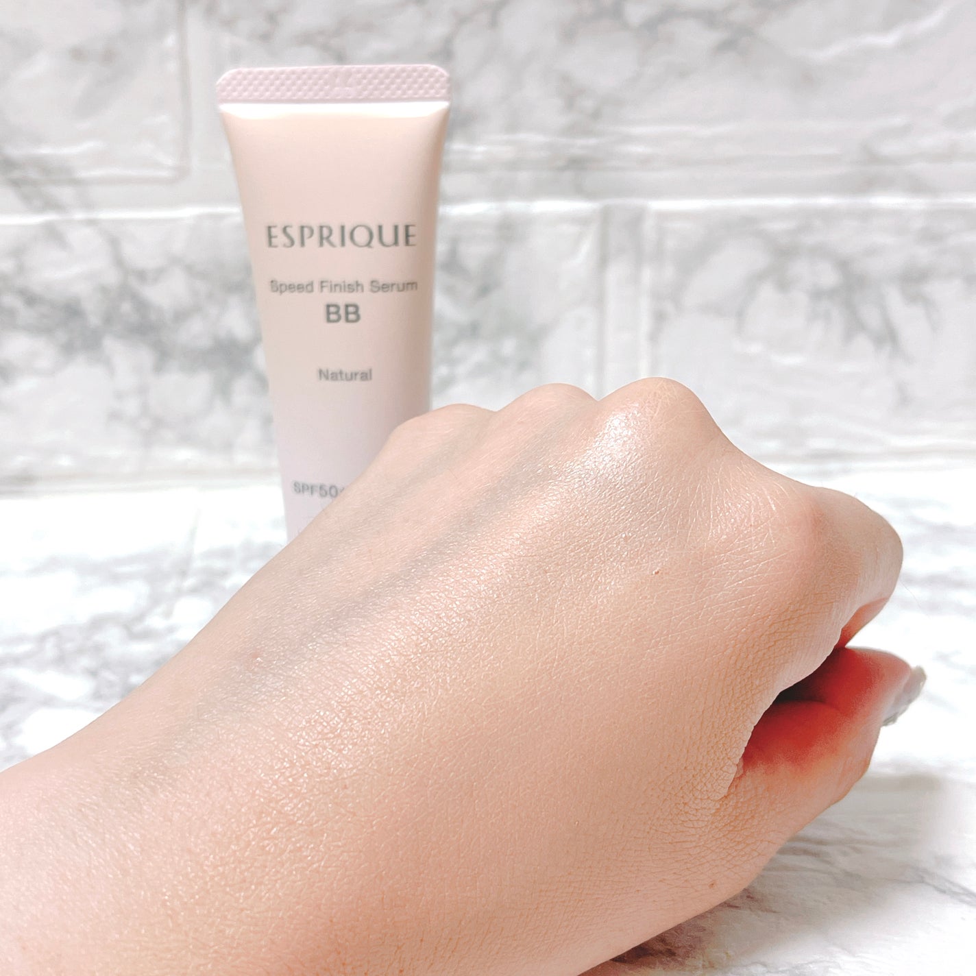 スピードフィニッシュ セラム BB ナチュラル/ESPRIQUE/BBクリームを使ったクチコミ(4枚目)