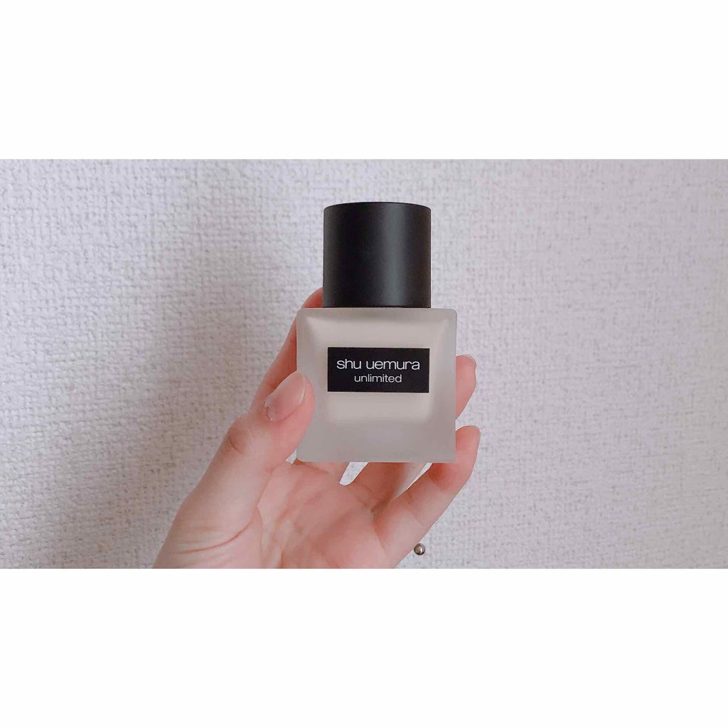 （旧）アンリミテッド ラスティング フルイド/shu uemura/リキッドファンデーションを使ったクチコミ（2枚目）