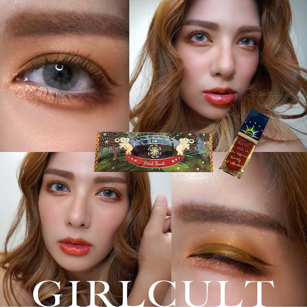 山海シリーズ 4色アイシャドウパレット 05 花象 elephant/GirlCult/アイシャドウパレットを使ったクチコミ（1枚目）