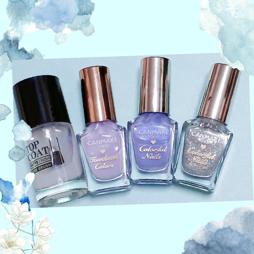 カラフルネイルズ/キャンメイク/マニキュアを使ったクチコミ（2枚目）