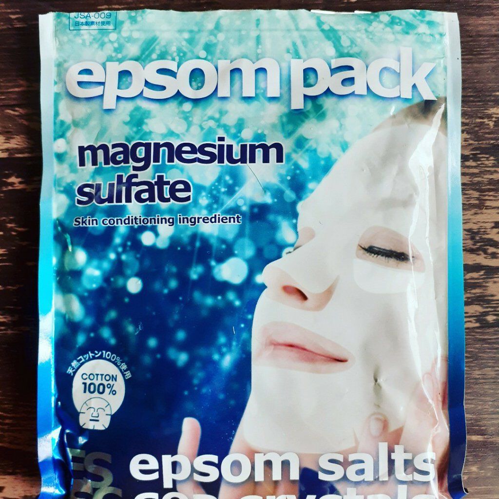 エプソムパック/sea crystals/シートマスク・パックを使ったクチコミ（1枚目）