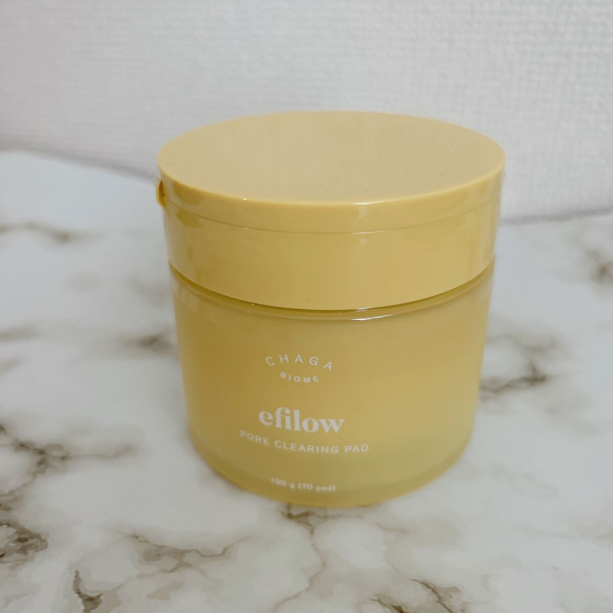 キメケア カバノアナタケバイオーム毛穴パッド/efilow/トナーパッドを使ったクチコミ（1枚目）
