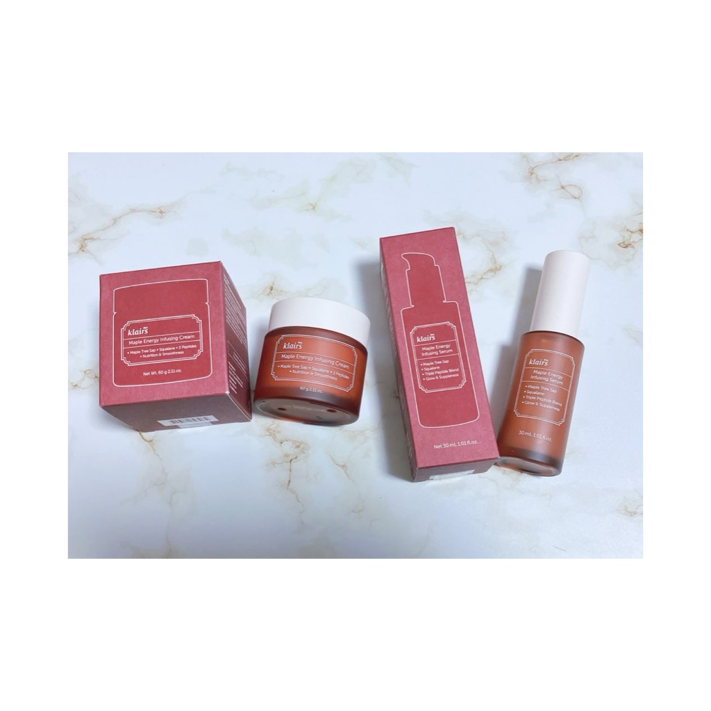 メープルエナジーインフュージングセラム/Klairs/美容液を使ったクチコミ（1枚目）