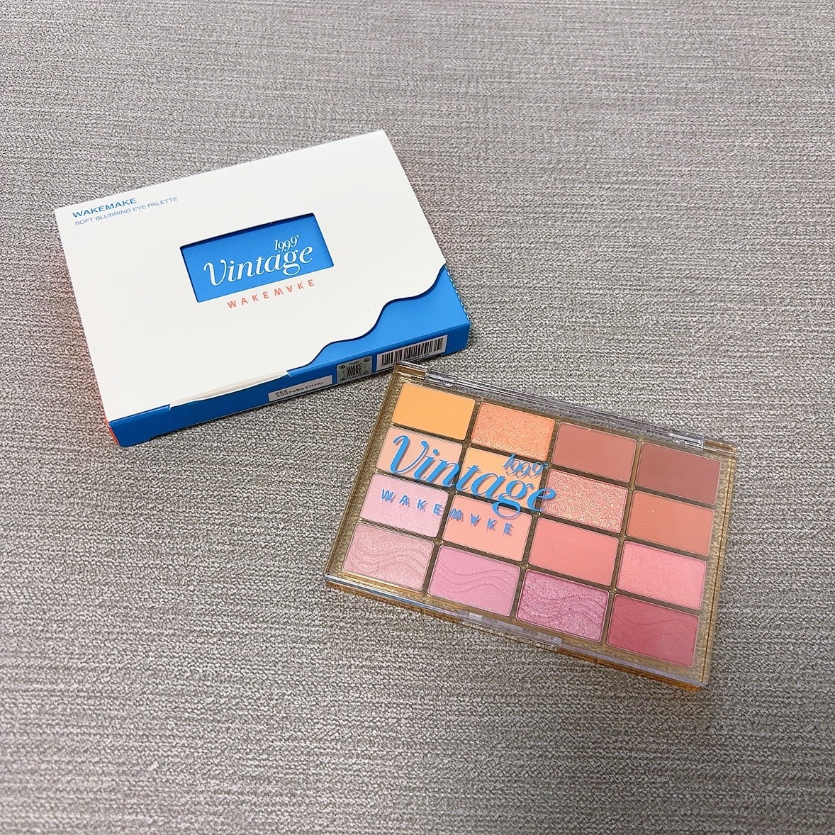 ソフトブラーリングアイパレット/wakemake/アイシャドウパレットを使ったクチコミ(2枚目)