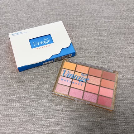 ソフトブラーリングアイパレット/wakemake/アイシャドウパレットを使ったクチコミ(2枚目)