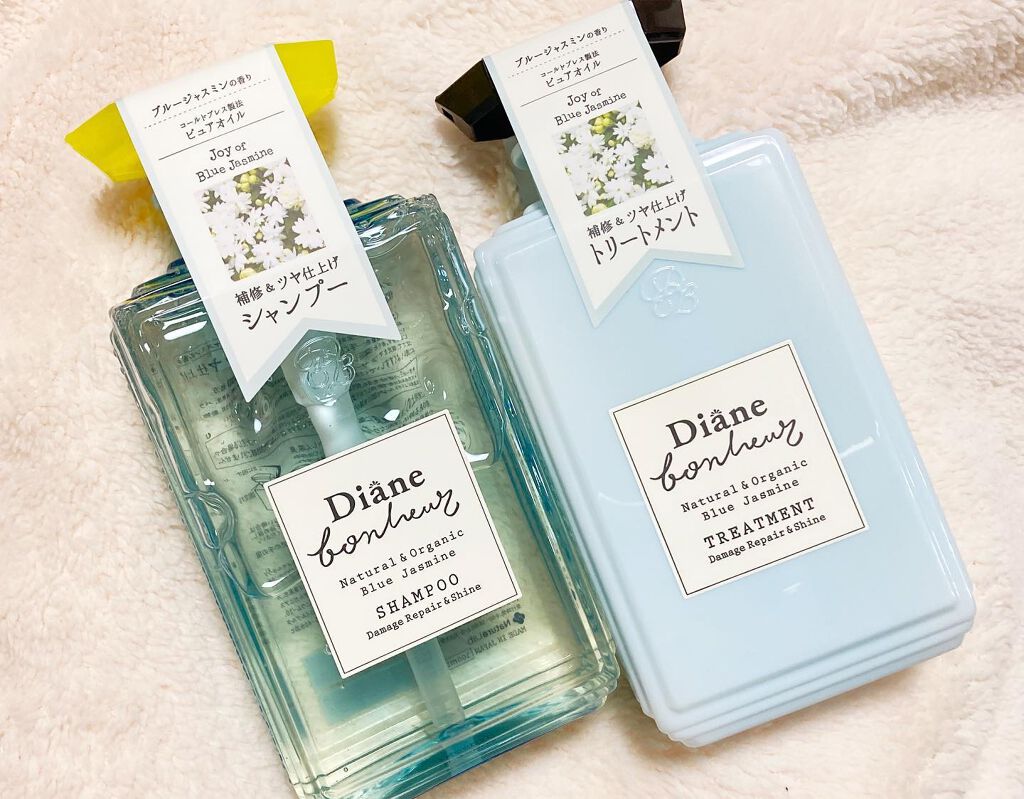 ブルージャスミンの香り/シャンプー＆トリートメント シャンプー500ml/ダイアン/市販シャンプーを使ったクチコミ（1枚目）