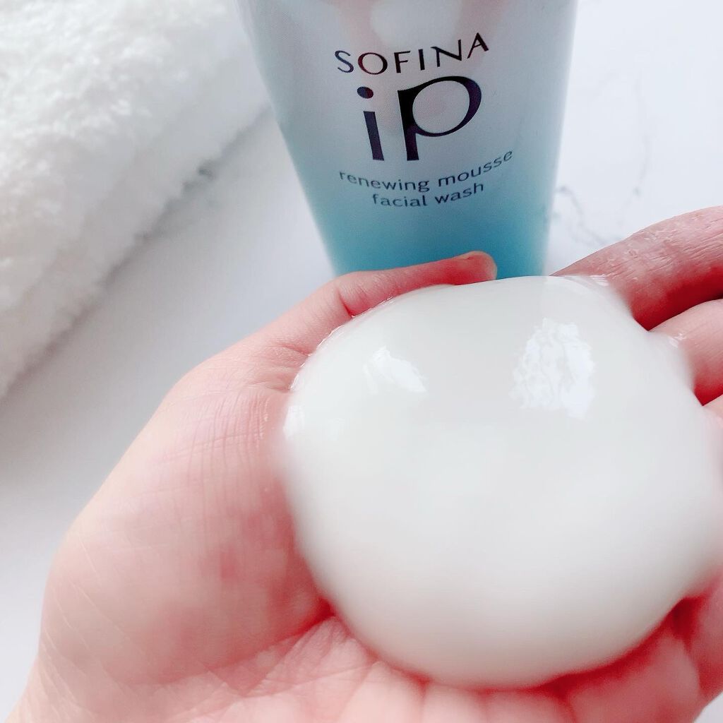ソフィーナ iP リニュー ムース ウォッシュ/SOFINA iP/泡洗顔を使ったクチコミ（3枚目）