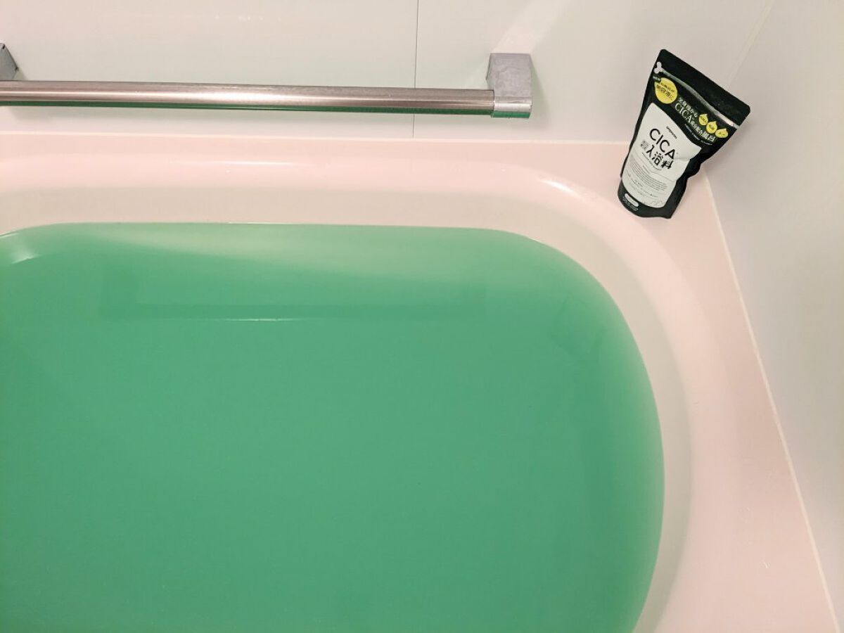 CICA成分配合入浴料/amproom/生薬系入浴剤を使ったクチコミ（3枚目）