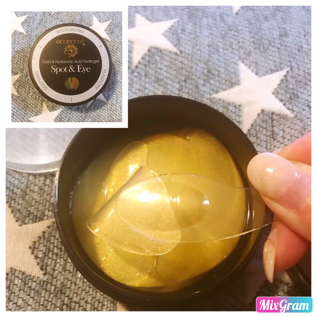 ハイドロゲルアイパッチ ゴールド&ヒアルロン酸/ピコモンテ/シートマスク・パックを使ったクチコミ(1枚目)