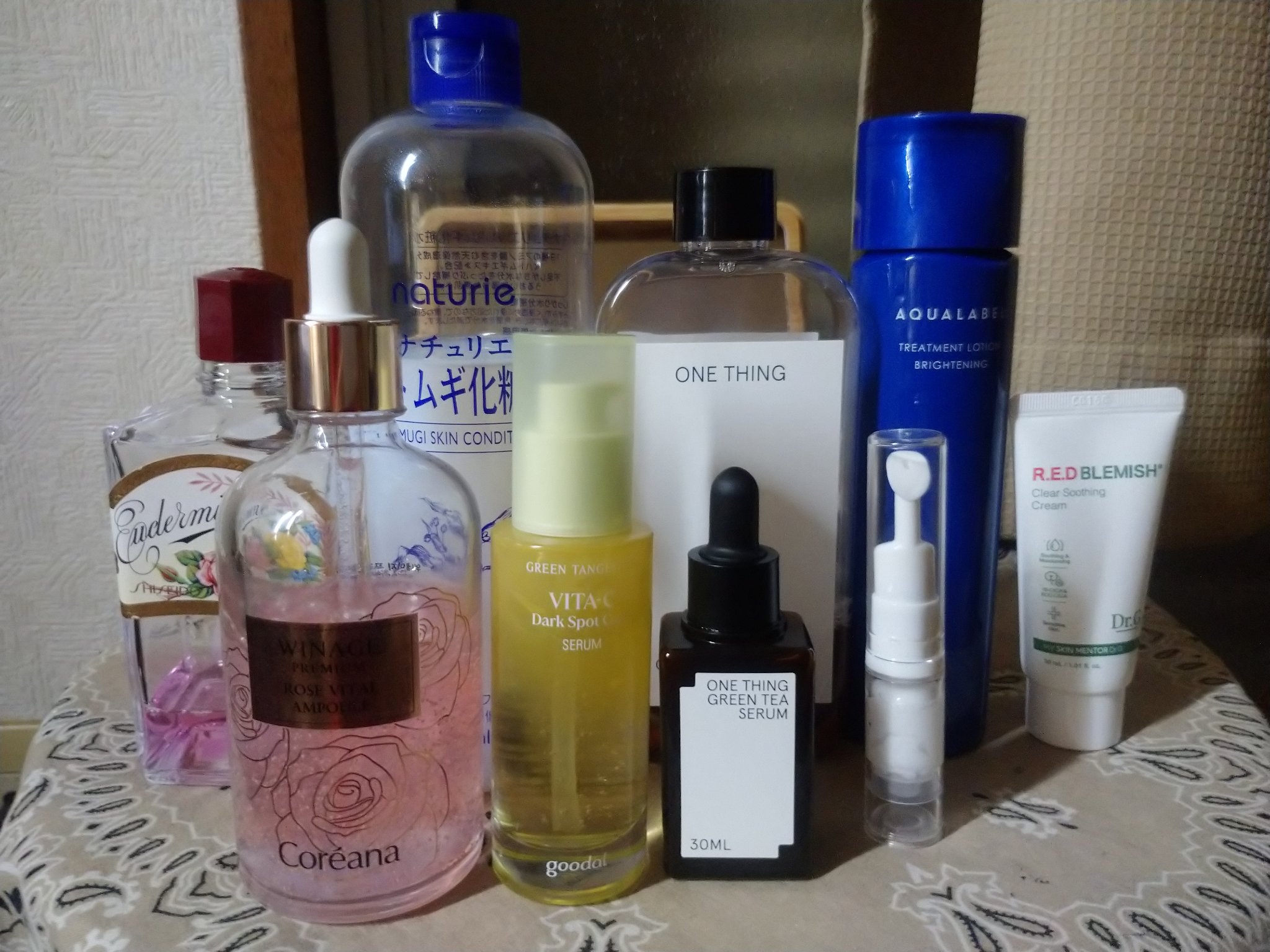 グリーンティーセラム/ONE THING/美容液を使ったクチコミ（1枚目）