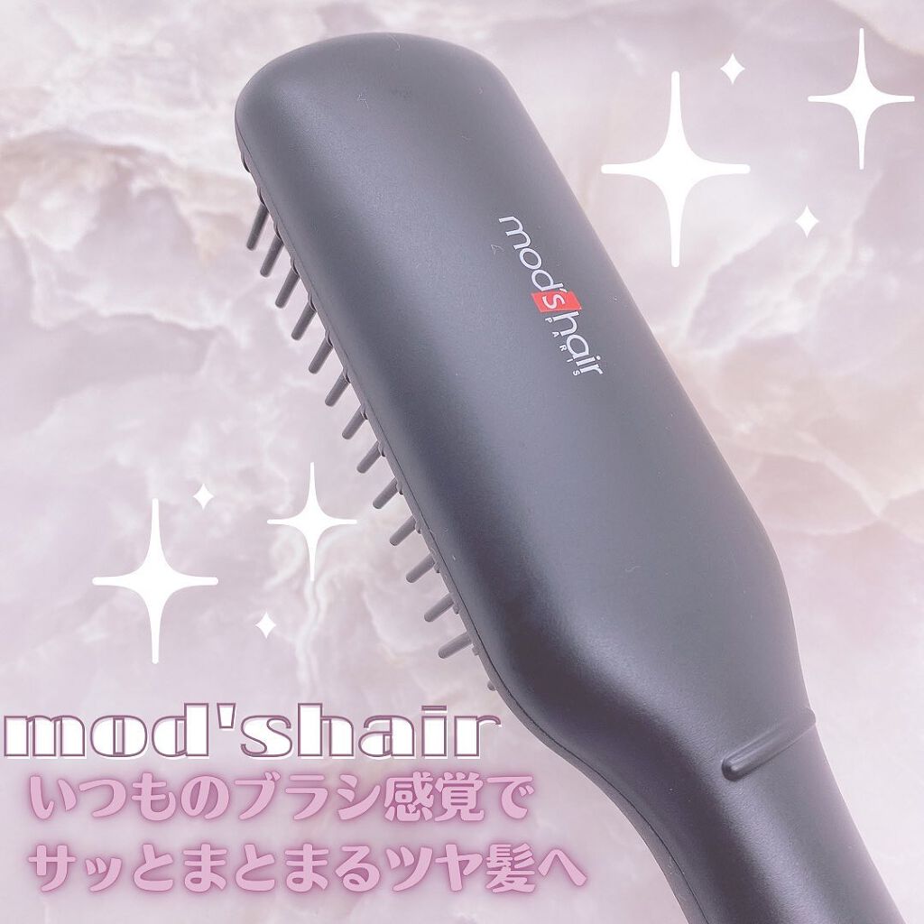 スタイリッシュ コンパクトイオンヒートブラシ MHB-3040-K/mod's hair/ヒートブラシを使ったクチコミ（1枚目）
