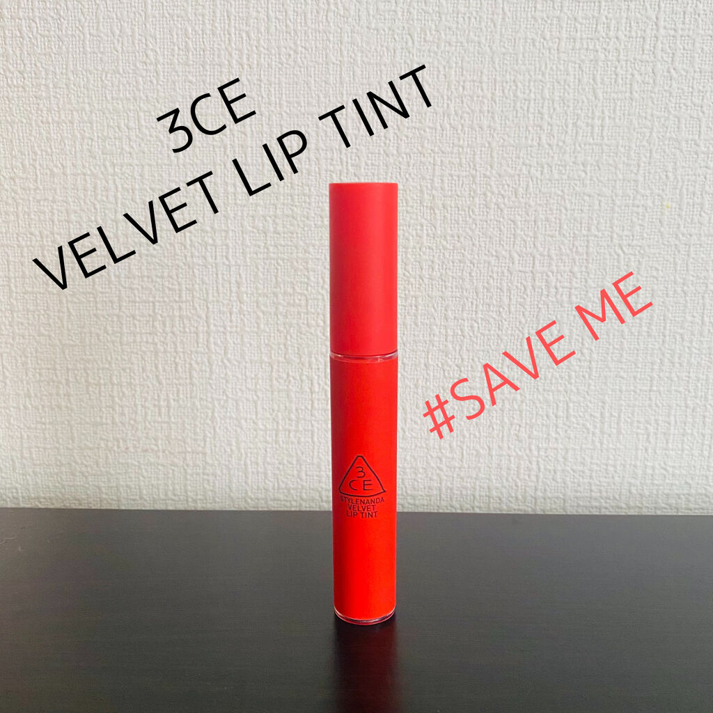 3CE ベルベット リップティント/3CE/リップティントを使ったクチコミ（2枚目）