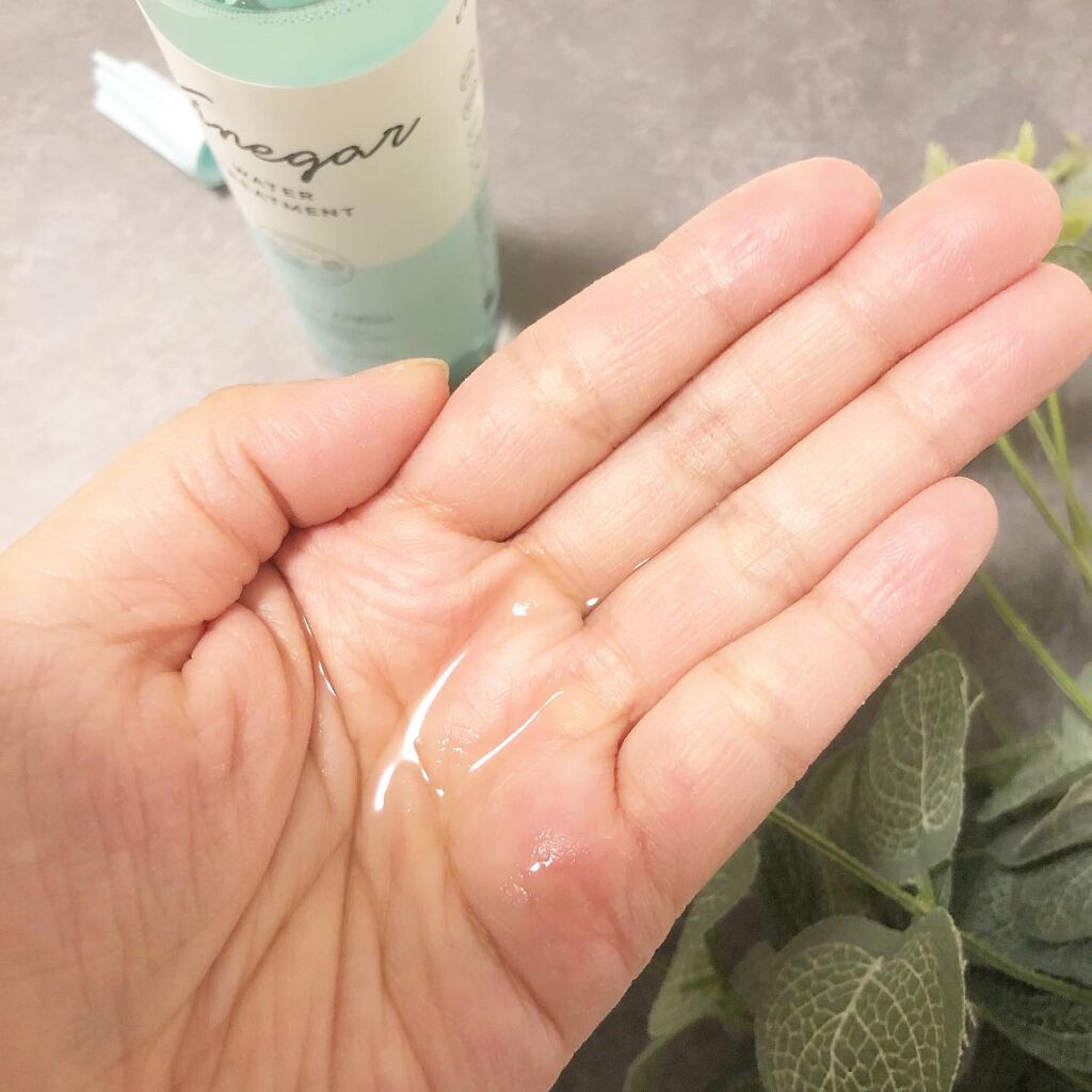 ウォータートリートメント クール/ビネガーデン/洗い流すヘアトリートメントを使ったクチコミ（2枚目）