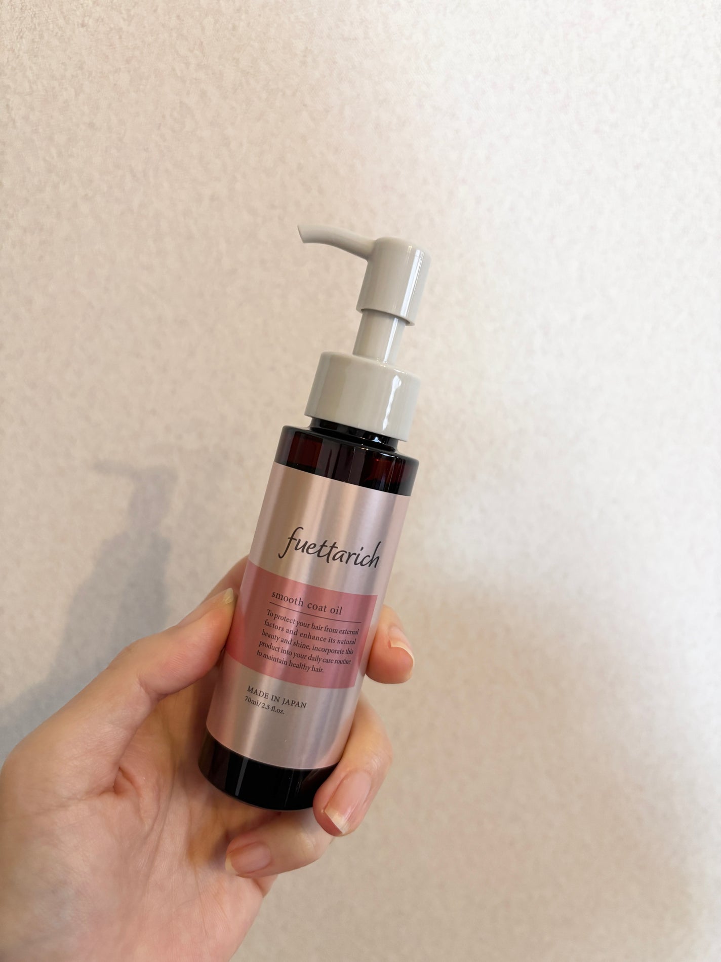 スムースコートオイル/fuettarich (フエッタリッチ)/ヘアオイルを使ったクチコミ(1枚目)