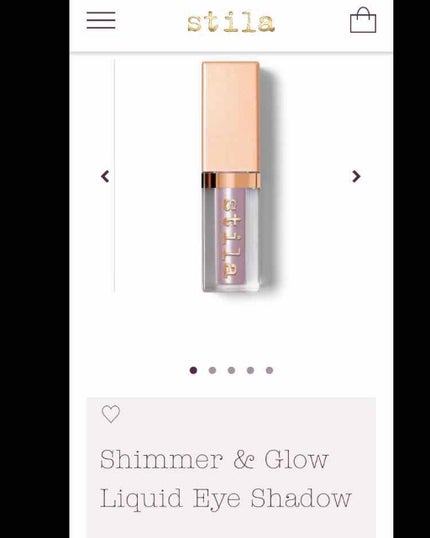 グリッター&グロウ リキッドアイシャドウ/stila/グリッターを使ったクチコミ(4枚目)