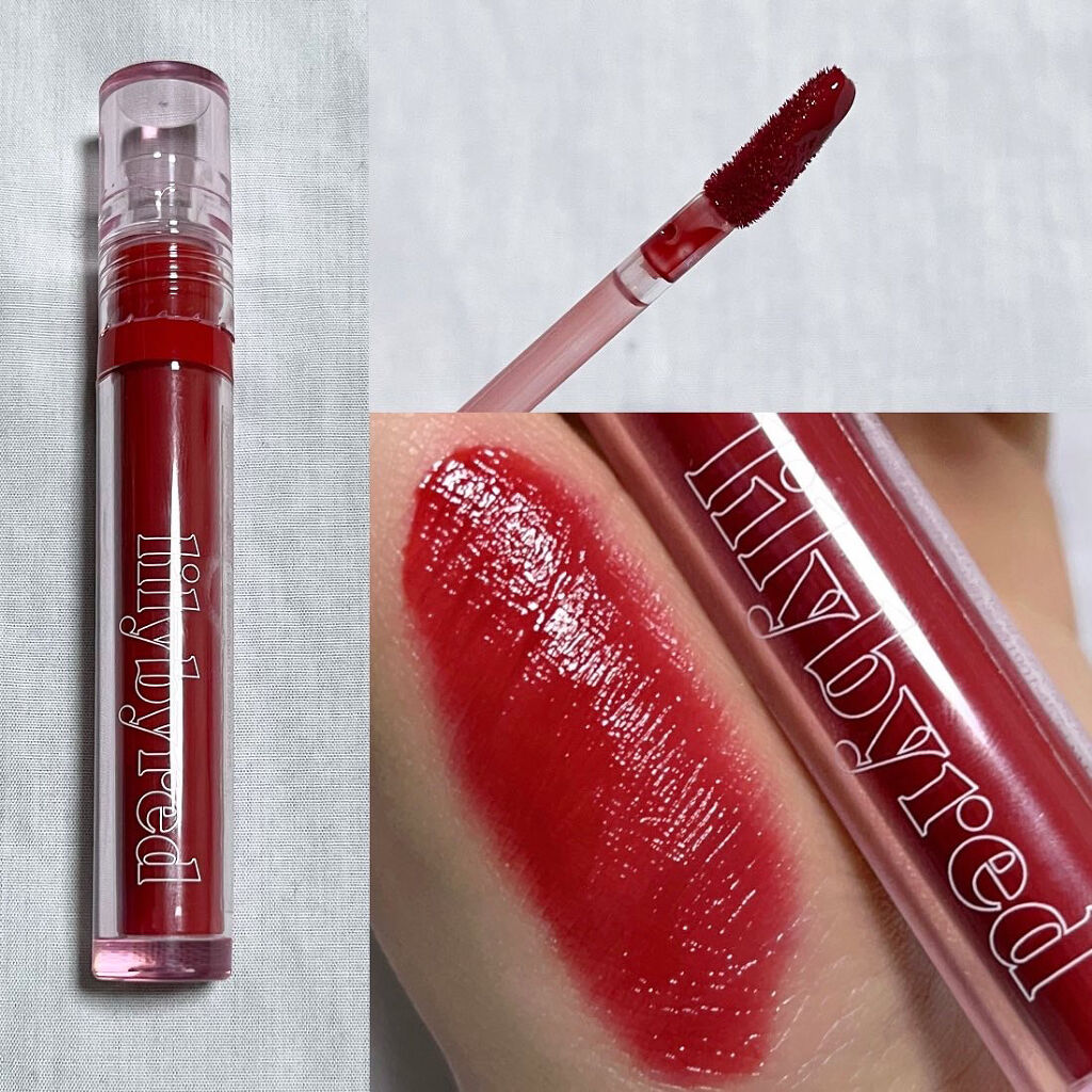 Glassy Layer Fixing Tint 02 #Berry Kitsch/lilybyred/口紅を使ったクチコミ（3枚目）
