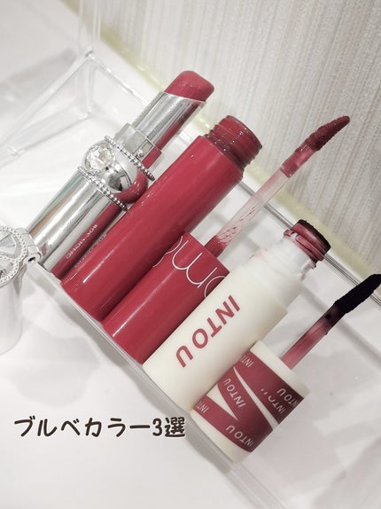 ジューシーラスティングティント/rom&nd/リップティントを使ったクチコミ(4枚目)