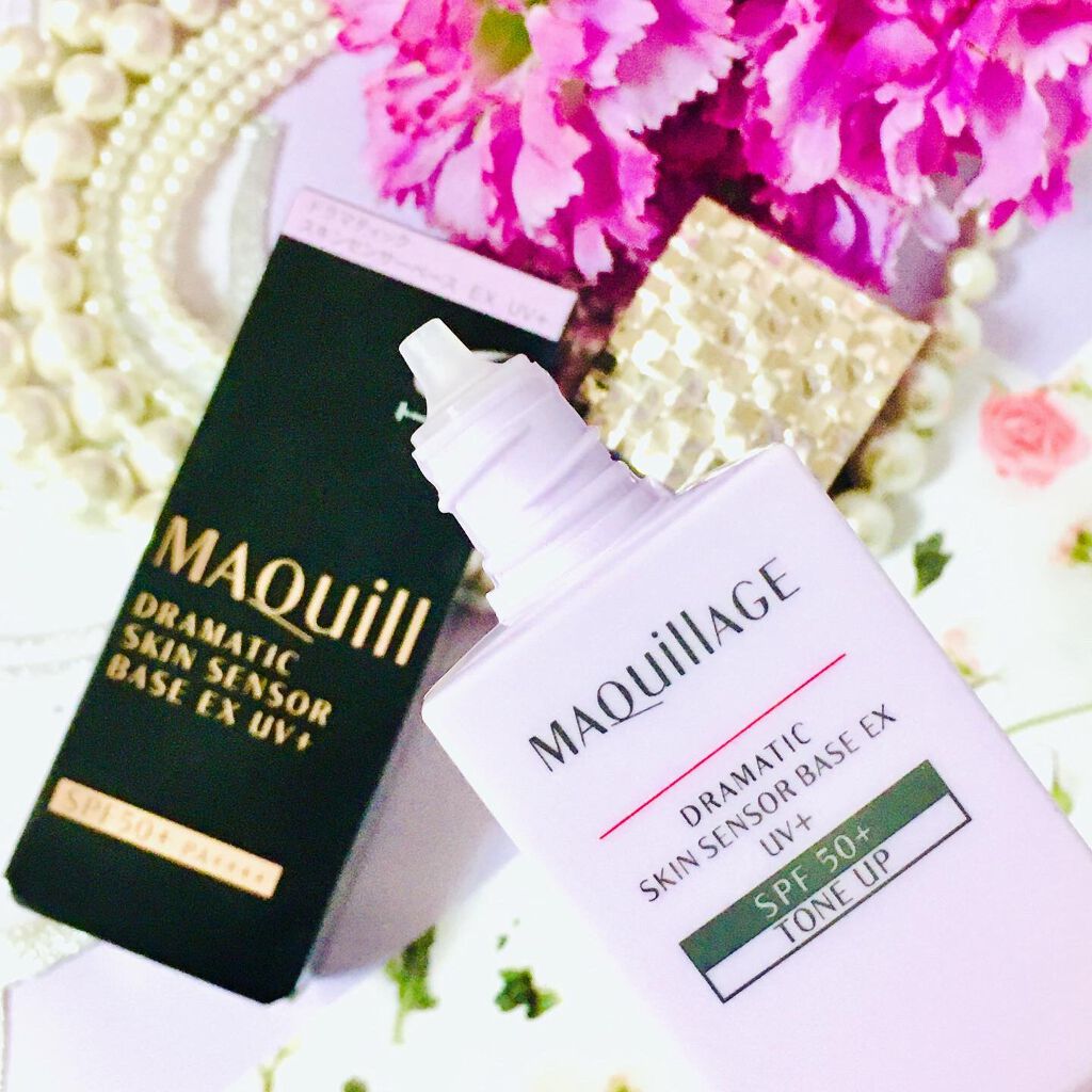 ドラマティックスキンセンサーベース EX/マキアージュ/化粧下地を使ったクチコミ(4枚目)